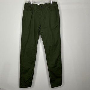 Standard cloth men's army green pants -